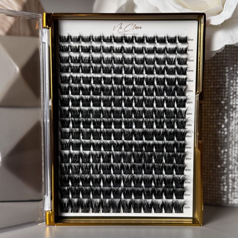 Kasetka ANIME kępek rzęs skręt C mix 8-16mm