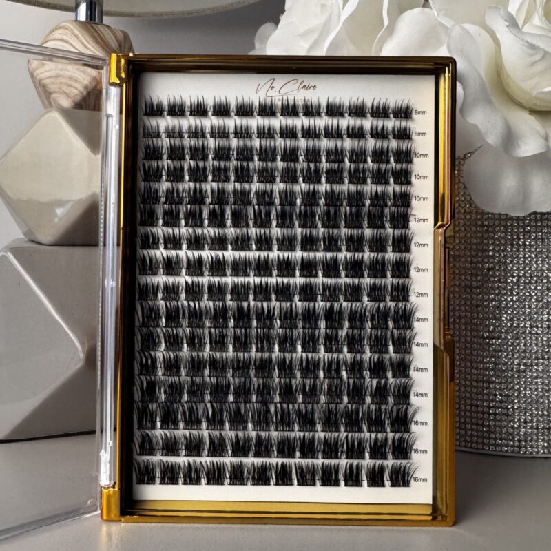 Kasetka MIONA kępek rzęs skręt C mix 8-16mm