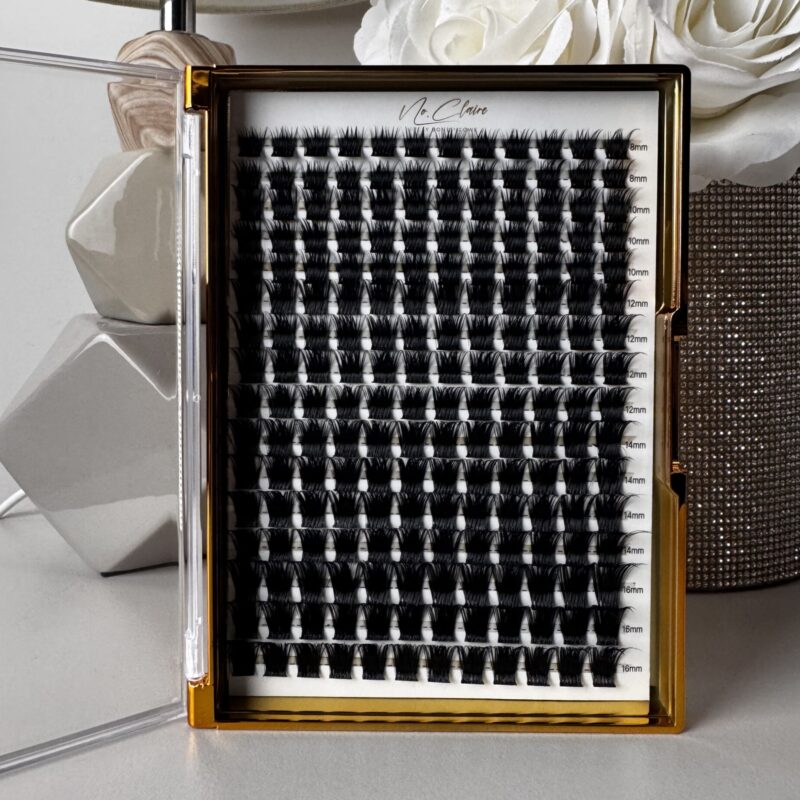 Kasetka OLIVIA kępek rzęs skręt C mix 8-16mm