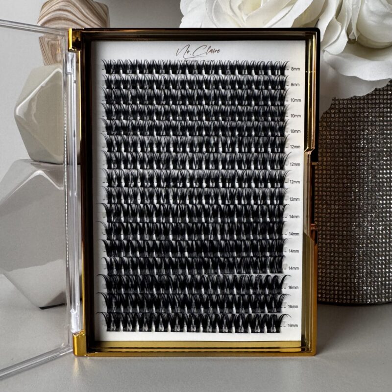 Kasetka POSH kępek rzęs skręt C mix 8-16mm