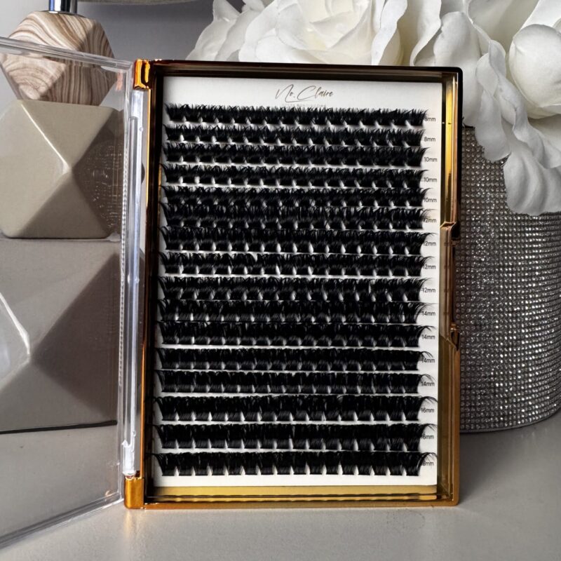 Kasetka LILY kępek rzęs skręt C mix 8-16mm